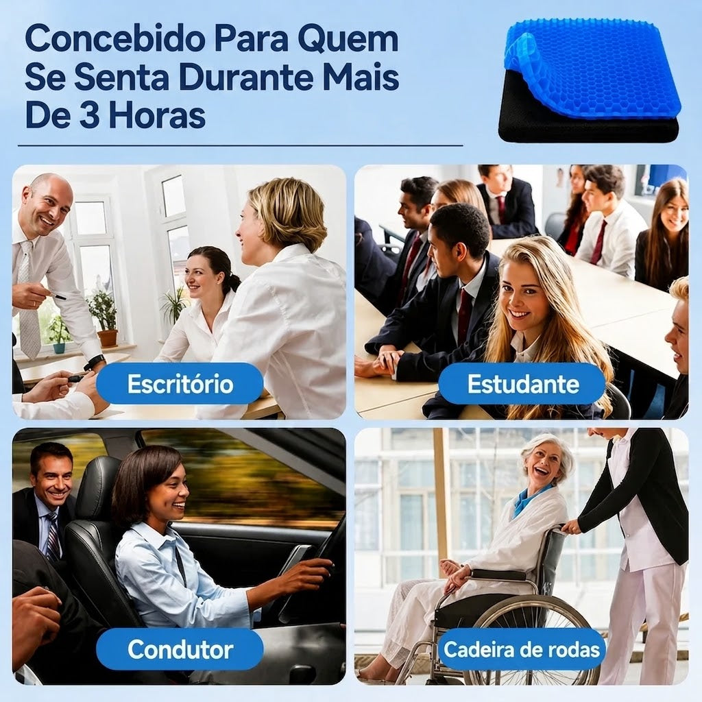 Almofada em gel
