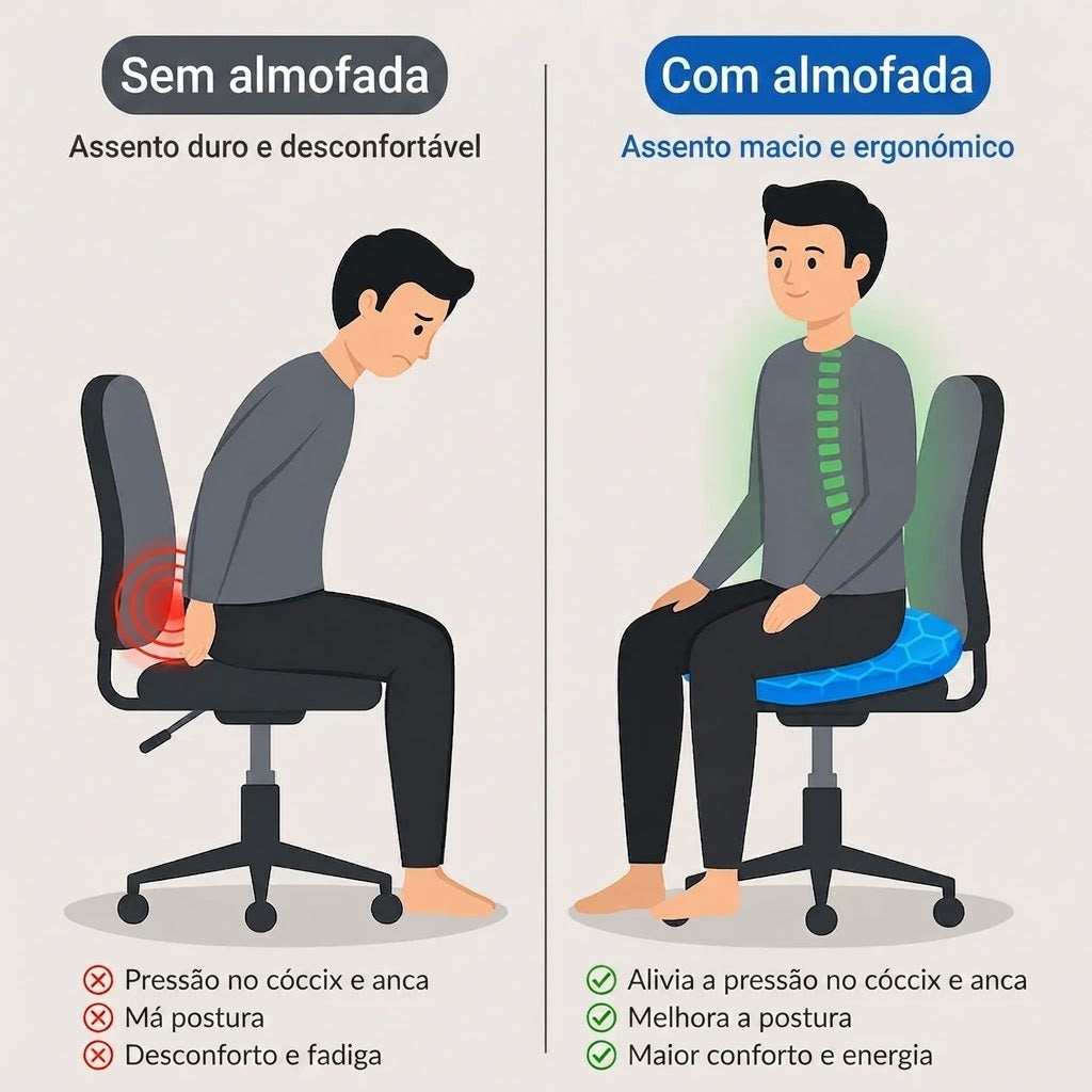 Almofada em gel